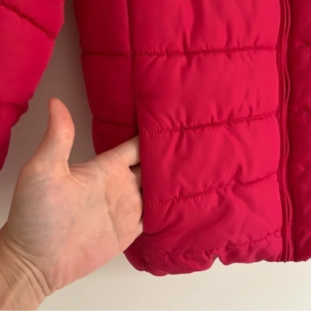 NFS. The Children’s Place Magenta pink puffer jacket size medium 7/8